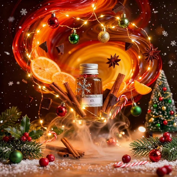 Jól Beard Oil – Aromatic Yule Beard Oil with Cinnamon, Cocoa & Spiced Orange Notes